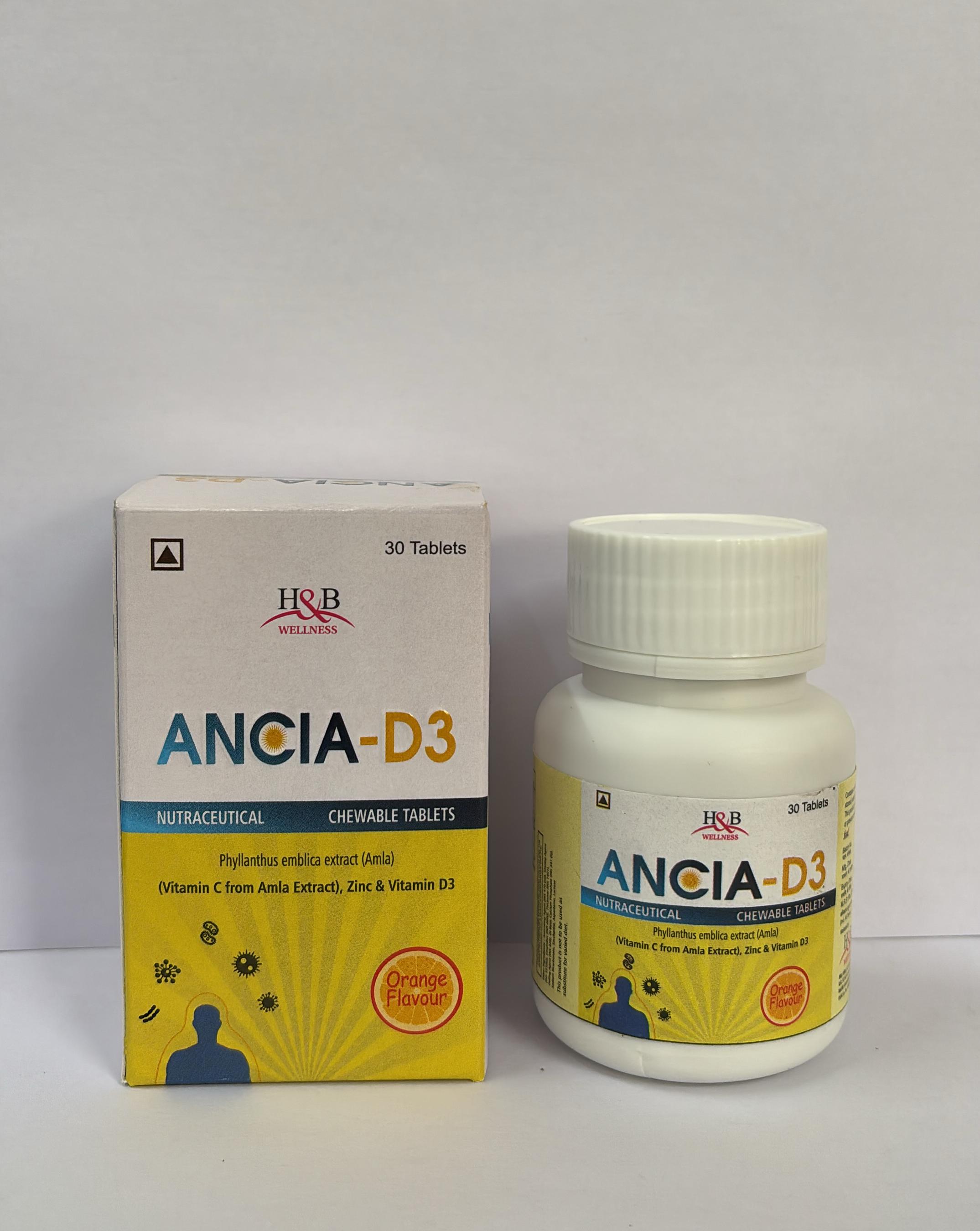 ANCIA-D3 CHEWABLE TABLETS